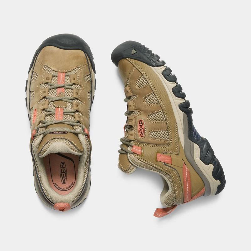 Zapatillas Trekking Keen Mujer Colombia - Keen Targhee Vent Kaki (RTFJE5472)